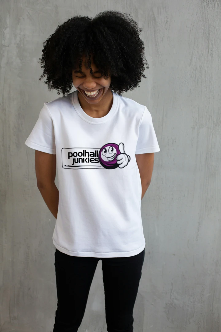 Poolhall Junkies Purple #4 Ball Women's T-Shirt
