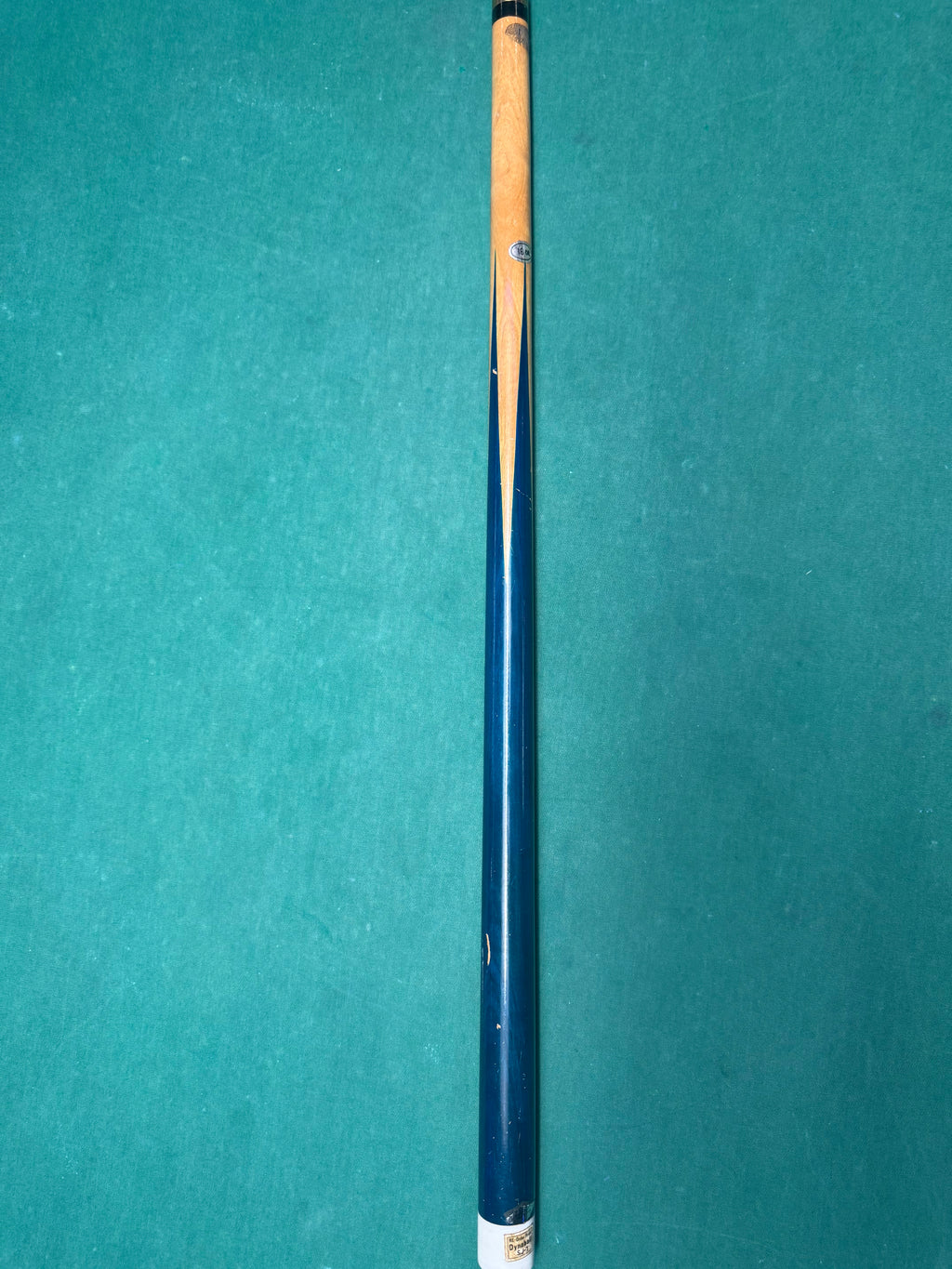 Dynaball SJ-T Blue Green Circa 1970s–1980s 16oz Cue