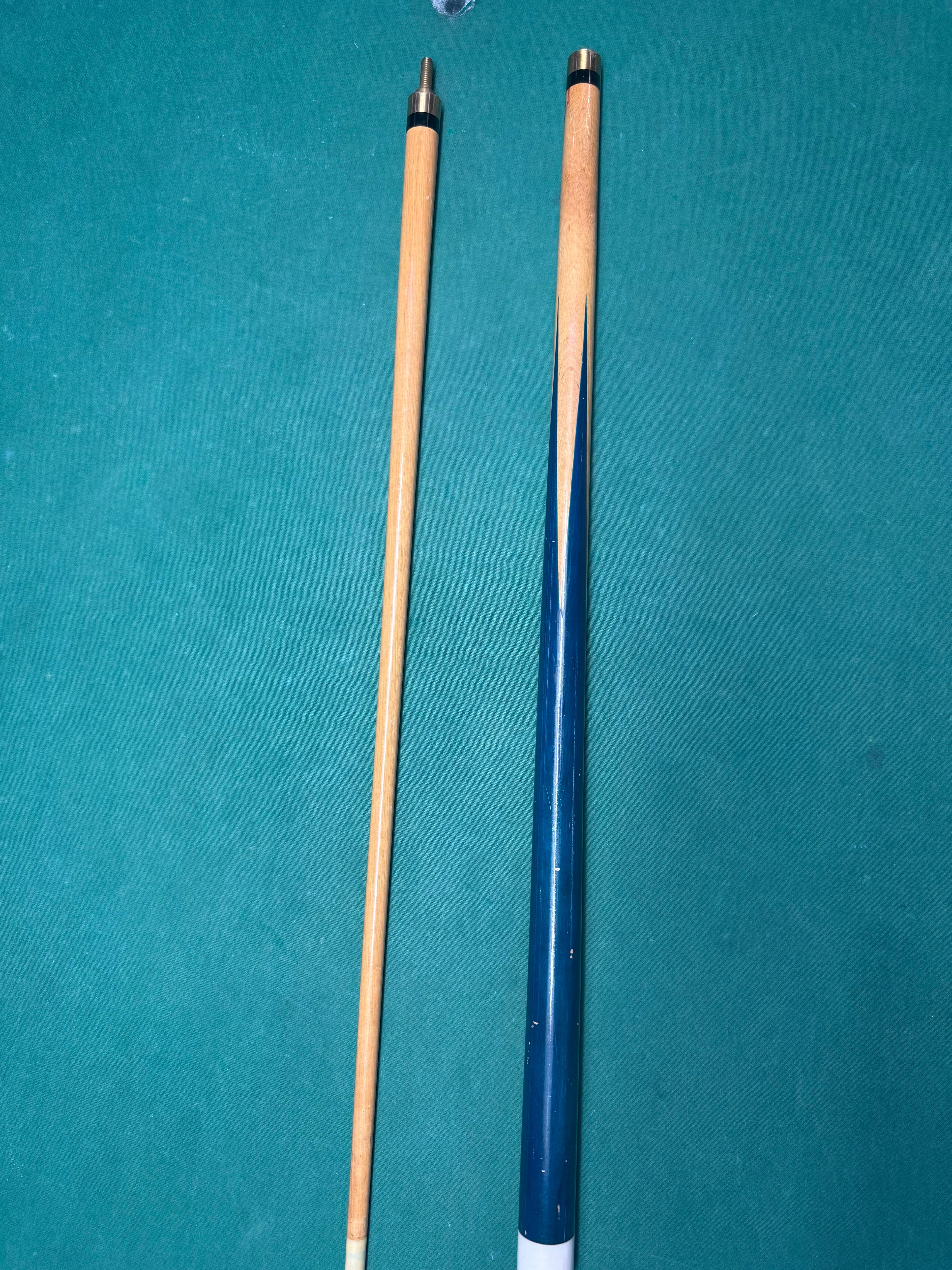 Dynaball SJ-T Blue Green Circa 1970s–1980s 16oz Cue
