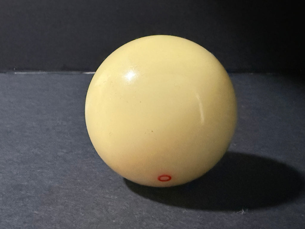 Red Dot Pool Cue Ball