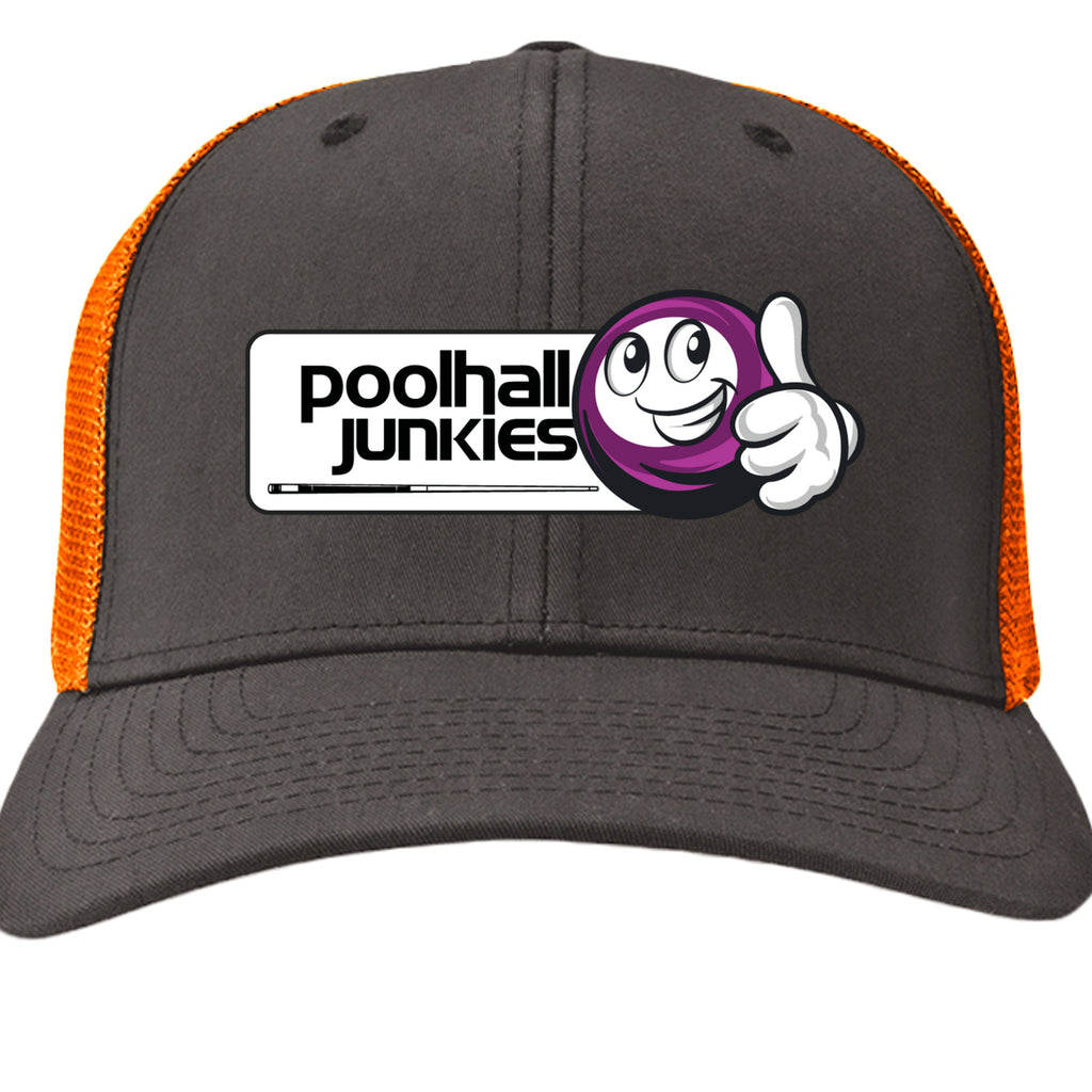 Charcoal/ Neon Orange - 6511 - FRONT